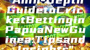 "An In-Depth Guide to Cricket Betting in Papua New Guinea: Tips and Insights"
