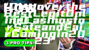 "Discover the Best Legit Online Casinos for Safe and Fair Gaming in 2023"